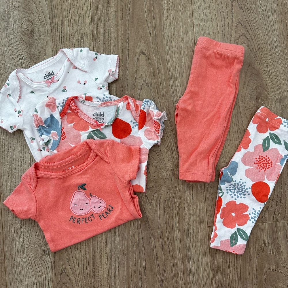 Child of Mine by Carter’s 0-3 Month Onesies and Pants